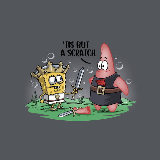 The Holy Grail Under The Sea-Womens-V-Neck-Tee-zascanauta