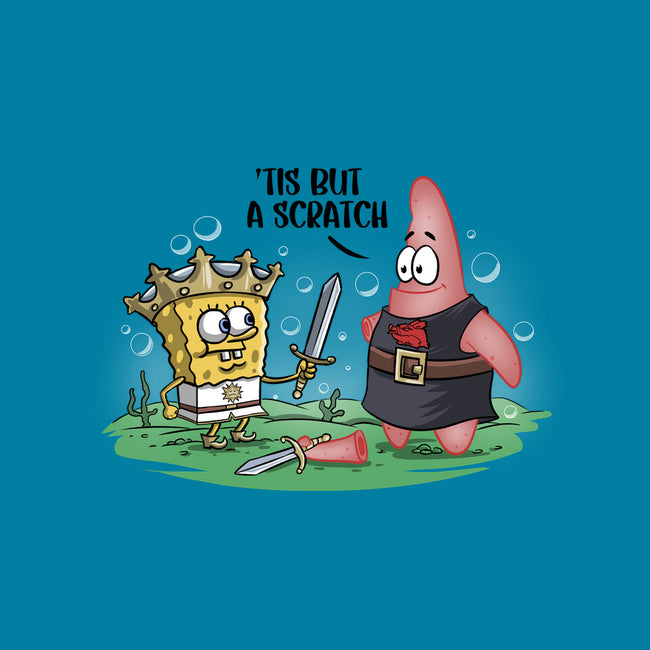 The Holy Grail Under The Sea-None-Adjustable Tote-Bag-zascanauta