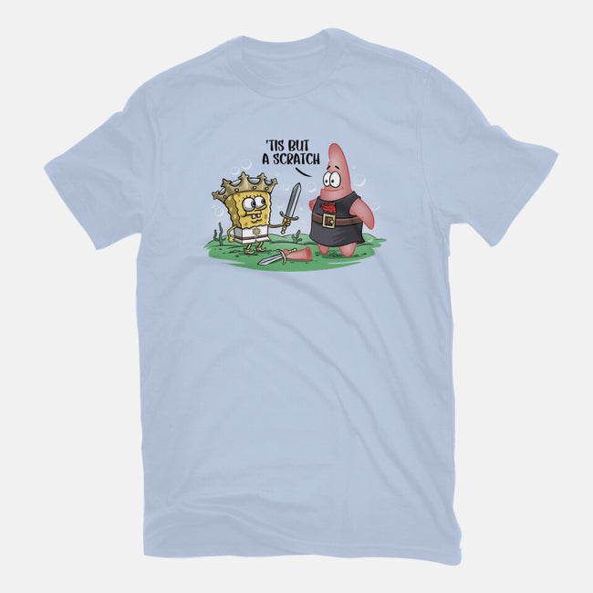 The Holy Grail Under The Sea-Womens-Fitted-Tee-zascanauta