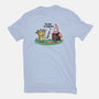The Holy Grail Under The Sea-Womens-Fitted-Tee-zascanauta