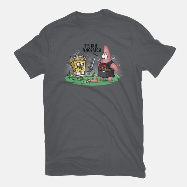 The Holy Grail Under The Sea-Womens-Fitted-Tee-zascanauta
