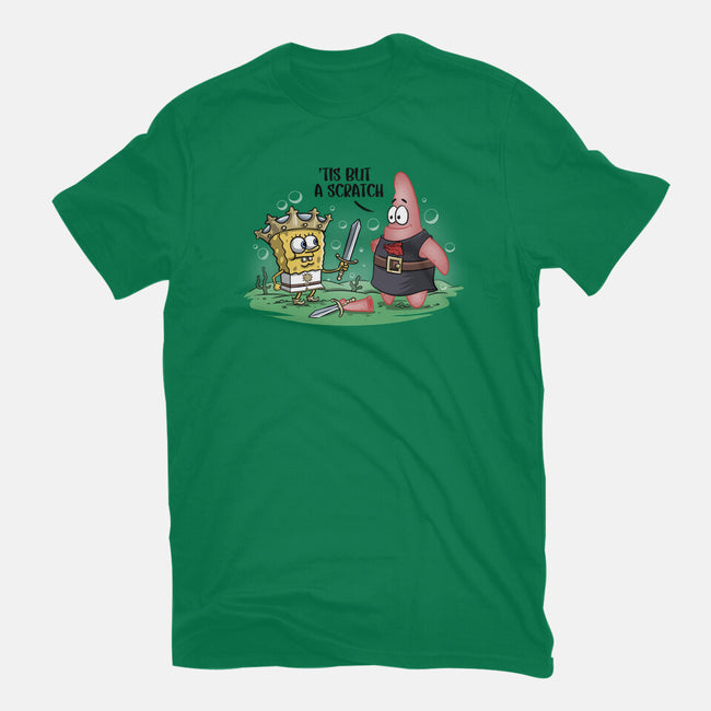The Holy Grail Under The Sea-Womens-Fitted-Tee-zascanauta
