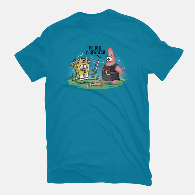 The Holy Grail Under The Sea-Womens-Fitted-Tee-zascanauta