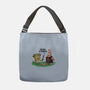 The Holy Grail Under The Sea-None-Adjustable Tote-Bag-zascanauta