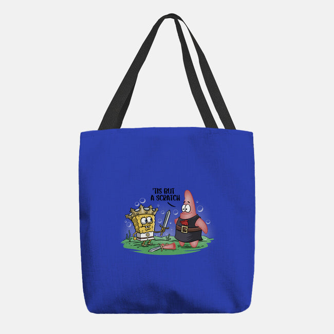 The Holy Grail Under The Sea-None-Basic Tote-Bag-zascanauta