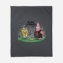 The Holy Grail Under The Sea-None-Fleece-Blanket-zascanauta