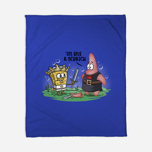 The Holy Grail Under The Sea-None-Fleece-Blanket-zascanauta