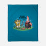 The Holy Grail Under The Sea-None-Fleece-Blanket-zascanauta