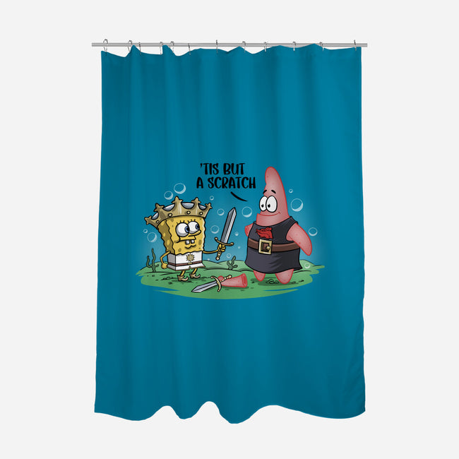 The Holy Grail Under The Sea-None-Polyester-Shower Curtain-zascanauta