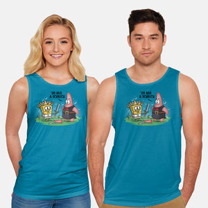 The Holy Grail Under The Sea-Unisex-Basic-Tank-zascanauta