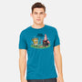 The Holy Grail Under The Sea-Mens-Heavyweight-Tee-zascanauta