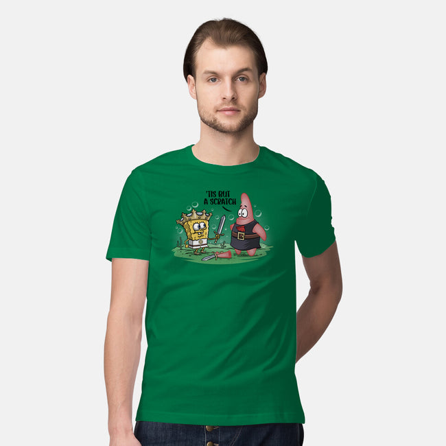 The Holy Grail Under The Sea-Mens-Premium-Tee-zascanauta