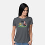 The Holy Grail Under The Sea-Womens-Basic-Tee-zascanauta