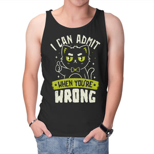 I Can Admit When You're Wrong