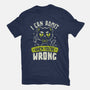 I Can Admit When You're Wrong-Womens-Fitted-Tee-koalastudio