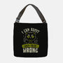 I Can Admit When You're Wrong-None-Adjustable Tote-Bag-koalastudio