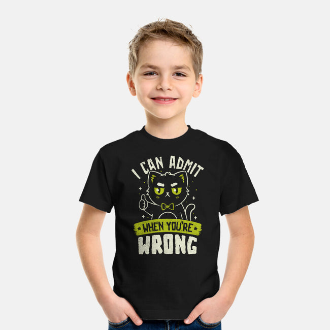 I Can Admit When You're Wrong-Youth-Basic-Tee-koalastudio