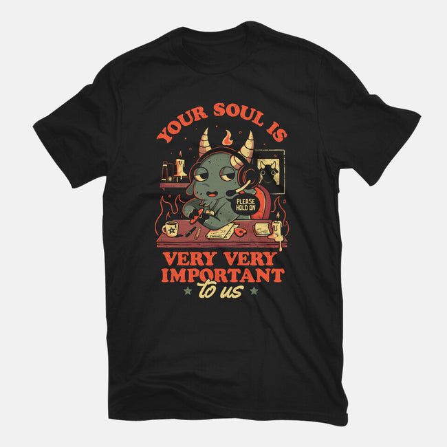 Your Soul Is Important-Womens-Fitted-Tee-eduely