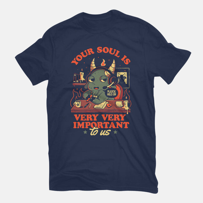 Your Soul Is Important-Womens-Fitted-Tee-eduely