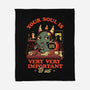 Your Soul Is Important-None-Fleece-Blanket-eduely