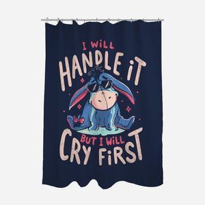 I Will Handle It-None-Polyester-Shower Curtain-Arigatees