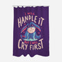 I Will Handle It-None-Polyester-Shower Curtain-Arigatees