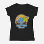 The Max Rebo Band-Womens-V-Neck-Tee-CarloJ1956