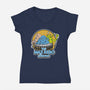 The Max Rebo Band-Womens-V-Neck-Tee-CarloJ1956