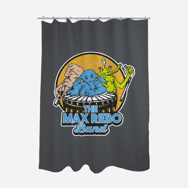 The Max Rebo Band-None-Polyester-Shower Curtain-CarloJ1956