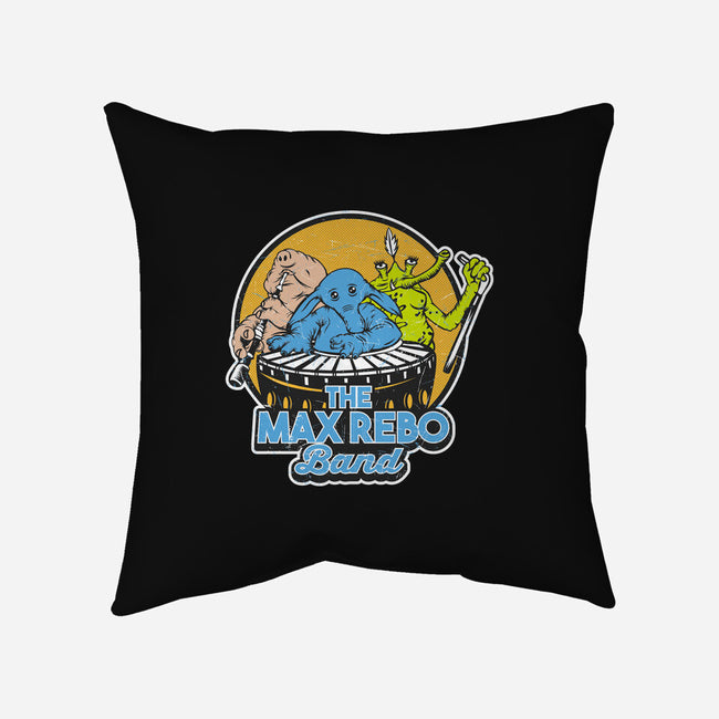 The Max Rebo Band-None-Removable Cover w Insert-Throw Pillow-CarloJ1956