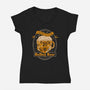 Rolling Beer-Womens-V-Neck-Tee-Getsousa!