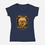 Rolling Beer-Womens-V-Neck-Tee-Getsousa!