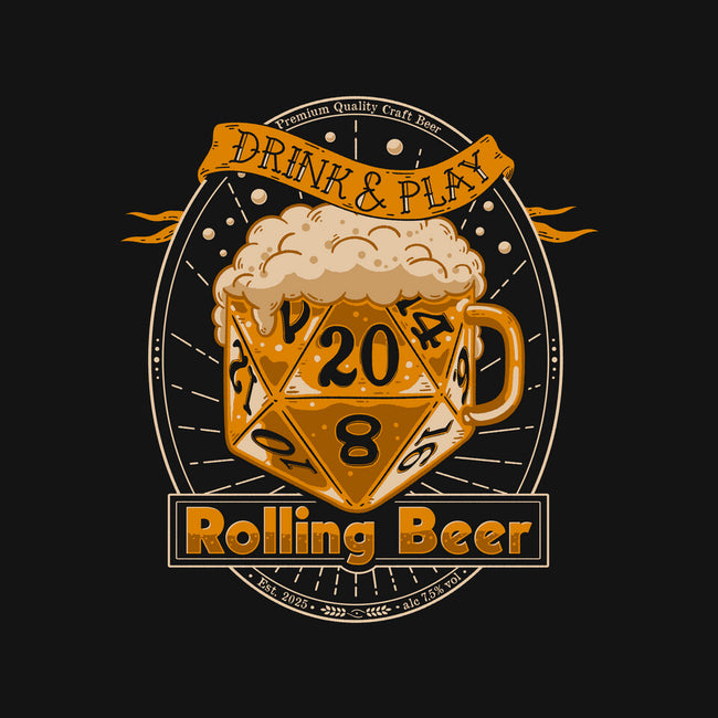 Rolling Beer-Unisex-Basic-Tee-Getsousa!