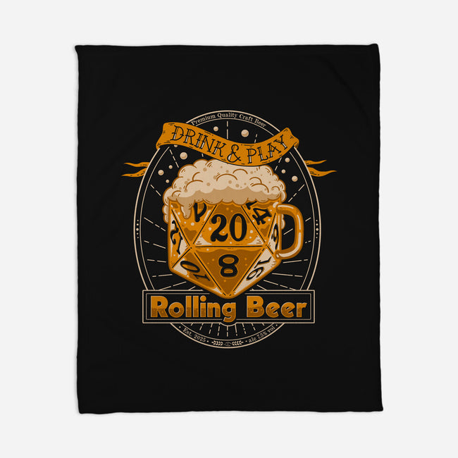 Rolling Beer-None-Fleece-Blanket-Getsousa!