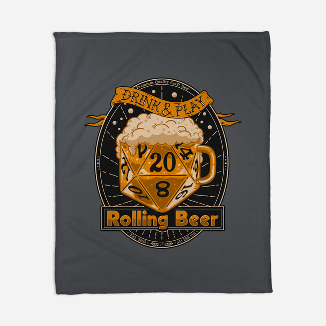 Rolling Beer-None-Fleece-Blanket-Getsousa!