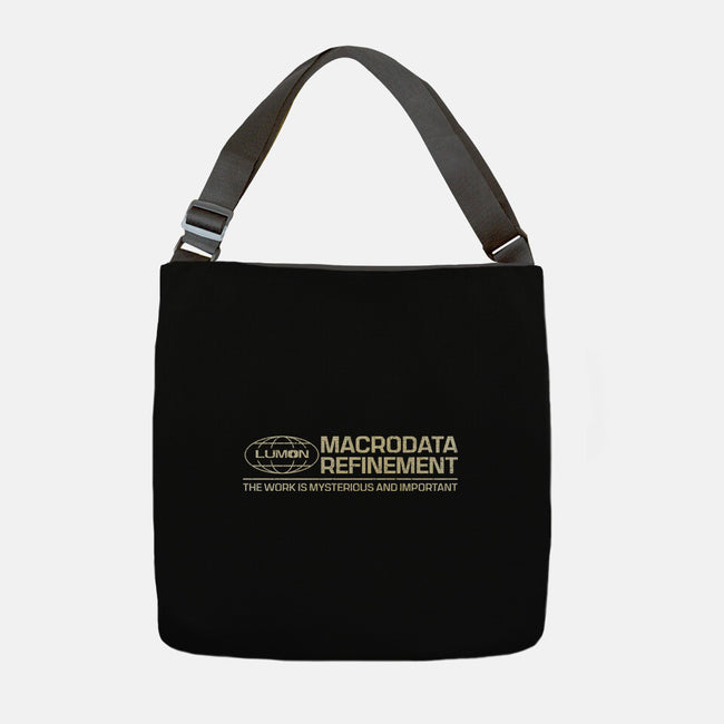 The Work Is Mysterious And Important-None-Adjustable Tote-Bag-kg07