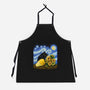 The Art Critic-Unisex-Kitchen-Apron-kg07