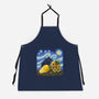 The Art Critic-Unisex-Kitchen-Apron-kg07