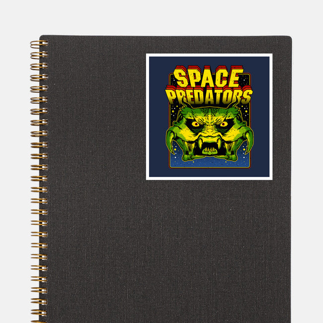 Space Predator-None-Glossy-Sticker-demonigote