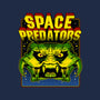 Space Predator-Womens-V-Neck-Tee-demonigote