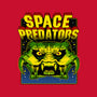 Space Predator-None-Fleece-Blanket-demonigote