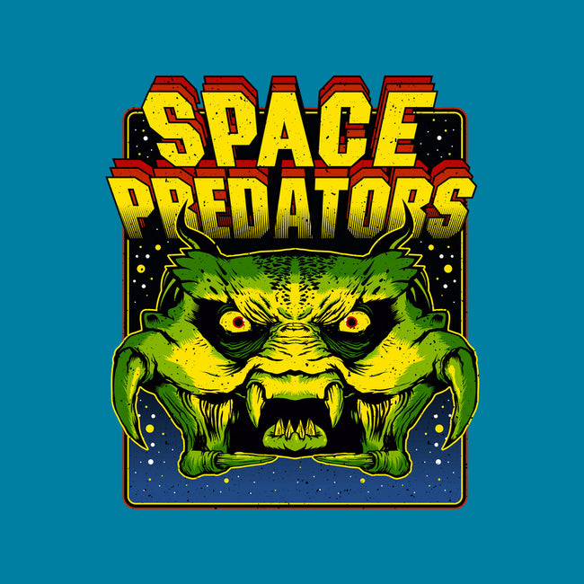 Space Predator-None-Stretched-Canvas-demonigote