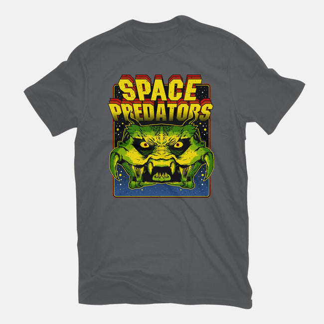 Space Predator-Womens-Fitted-Tee-demonigote