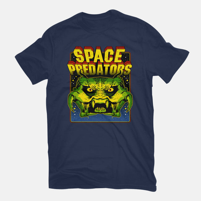 Space Predator-Womens-Fitted-Tee-demonigote