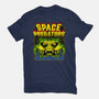 Space Predator-Womens-Fitted-Tee-demonigote