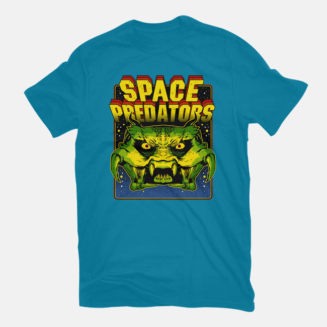 Space Predator-Womens-Fitted-Tee-demonigote