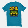 Space Predator-Womens-Fitted-Tee-demonigote