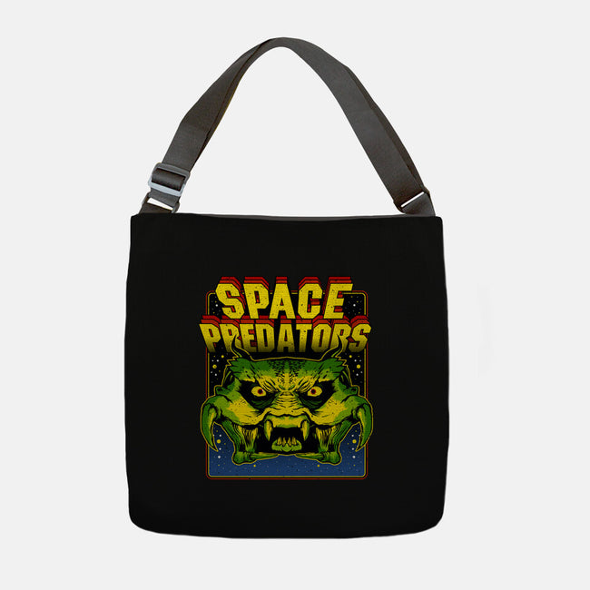 Space Predator-None-Adjustable Tote-Bag-demonigote