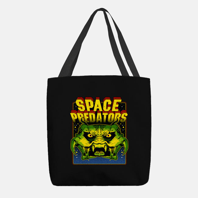 Space Predator-None-Basic Tote-Bag-demonigote