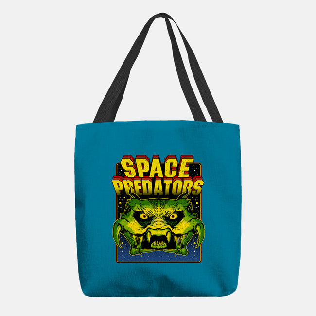 Space Predator-None-Basic Tote-Bag-demonigote